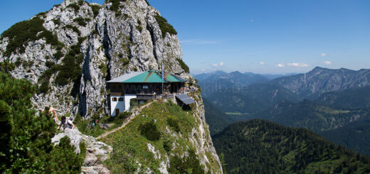 Die Tegernseer Hütte.
