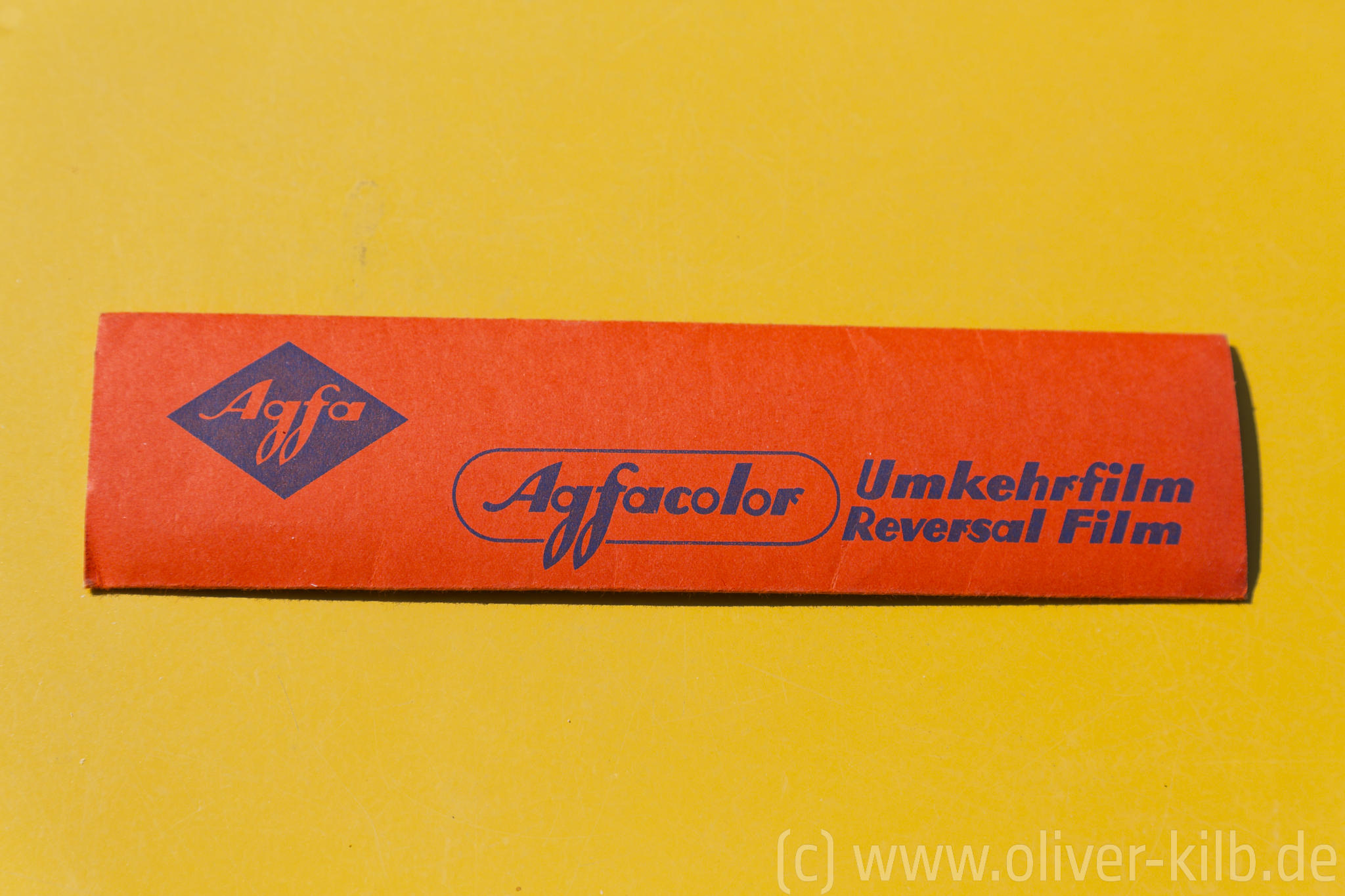 Agfacolor Umkehrfilm.