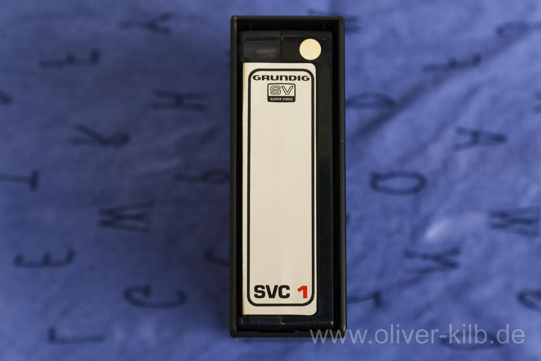 Grundig SVC 1 Kassette für Super Video.