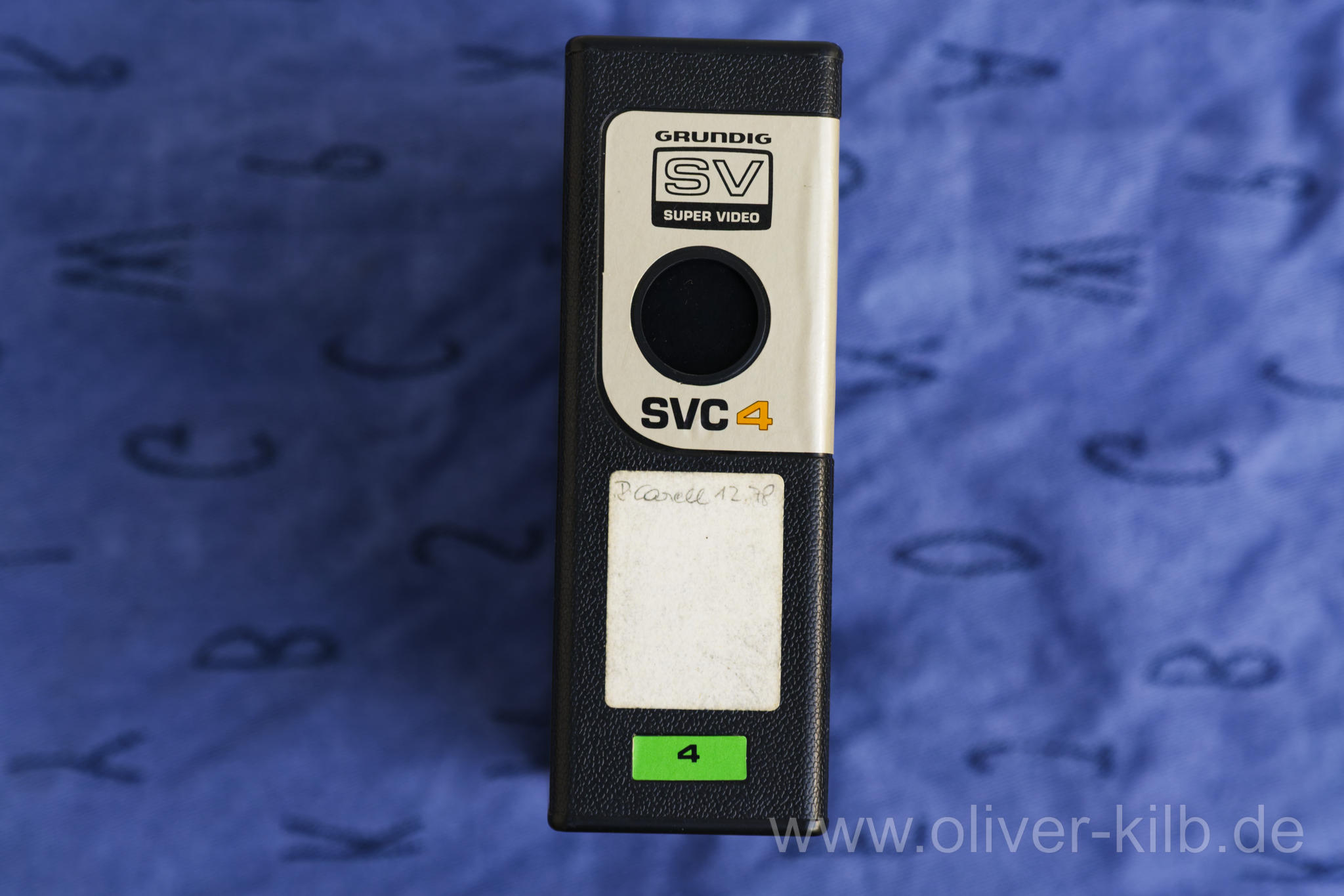 Grundig SVC 4 Kassette für Super Video.