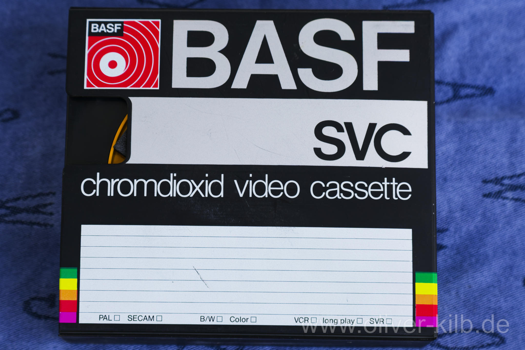 BASF SVC Kassette für Super Video.