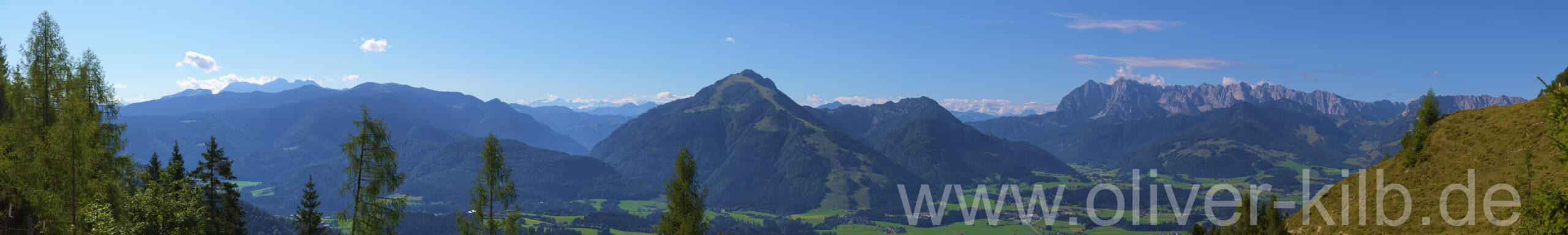 Von der Taubenseehütte aus Richtung Süden.